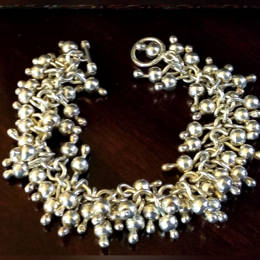 Silpada Sterling Silver Cha Cha Bracelet